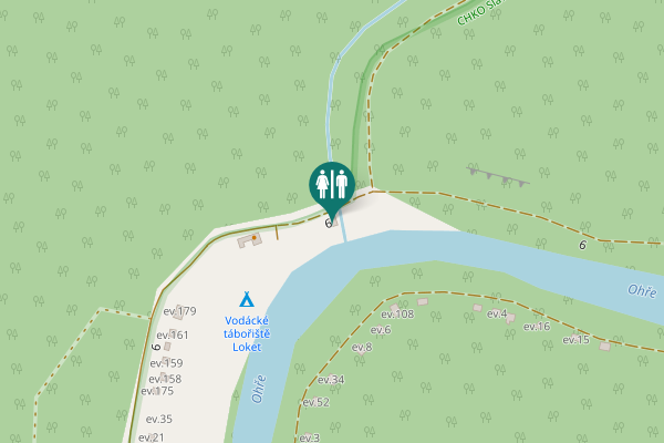 Map showing location of 6 Toilet