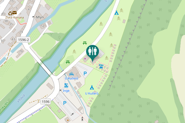 Map showing location of 151 Toilet