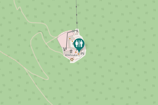 Map showing location of 86 Toilet