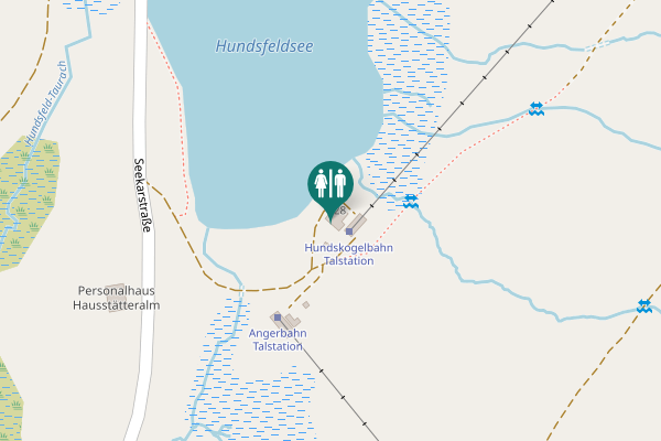 Map showing location of Seekarstraße 28 Toilet