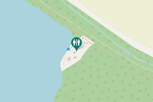 Map showing location of 434 Toilet