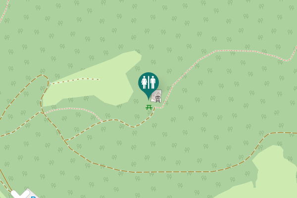 Map showing location of Nosálov Toilet