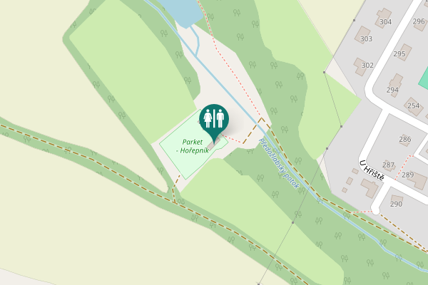 Map showing location of 202 Toilet