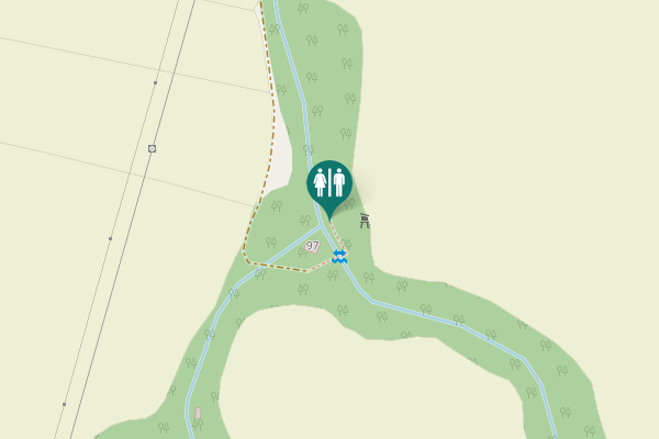 Map showing location of 97 Toilet