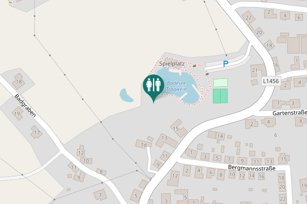 Map showing location of Erdleitener Straße 13 Toilet