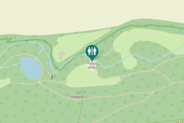 Map showing location of ev.2 Toilet