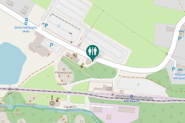 Map showing location of 30110 Toilet