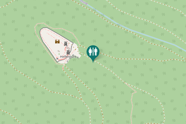 Map showing location of 260 Toilet
