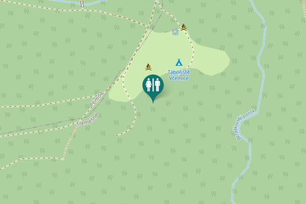 Map showing location of Bezděkov u Třemešného Toilet