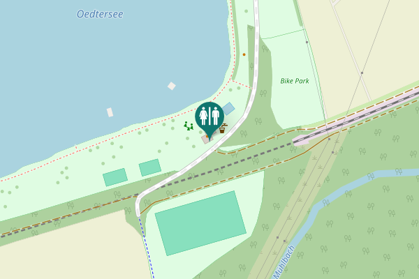 Map showing location of Traunerstraße 25b Toilet