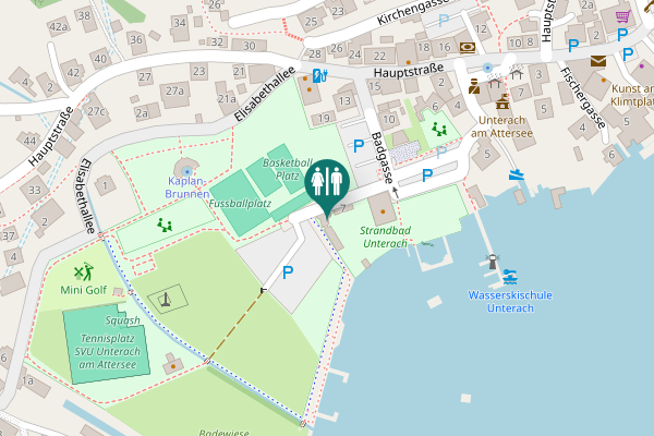 Map showing location of Badgasse 7 Toilet