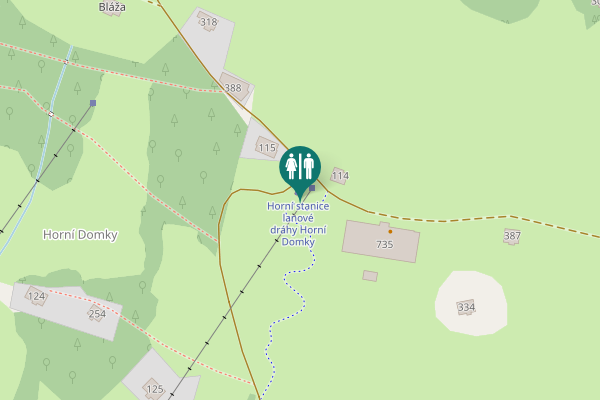 Map showing location of 114 Toilet