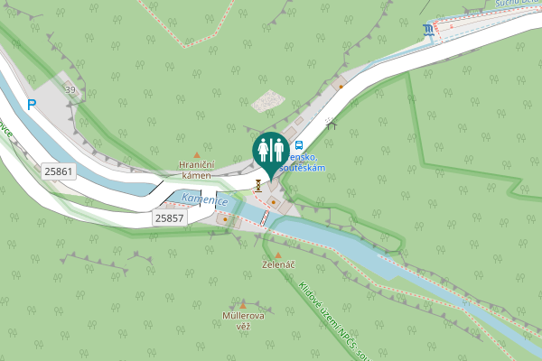 Map showing location of 157 Toilet
