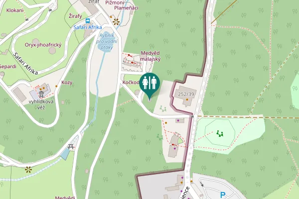 Map showing location of Darwinova 252/39 Toilet