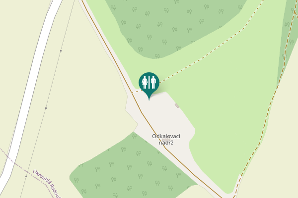 Map showing location of 12832 Toilet