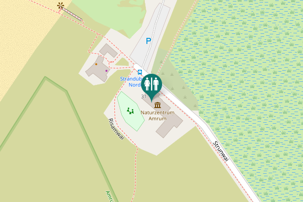 Map showing location of Strunwai 31 Toilet
