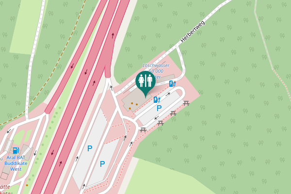 Map showing location of Herbertweg 1 Toilet