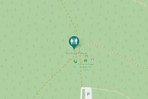 Map showing location of L 3413 Toilet