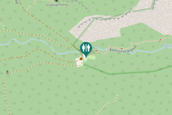 Map showing location of 5 Toilet