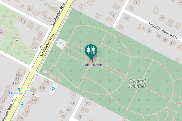 Map showing location of Merkatorweg 50a Toilet