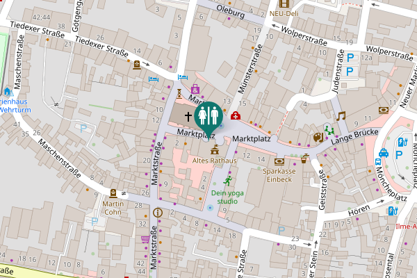 Map showing location of Marktplatz 4 Toilet