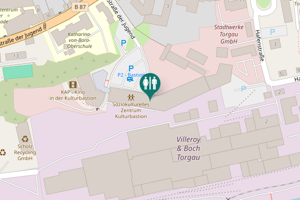 Map showing location of Straße der Jugend 14b Toilet