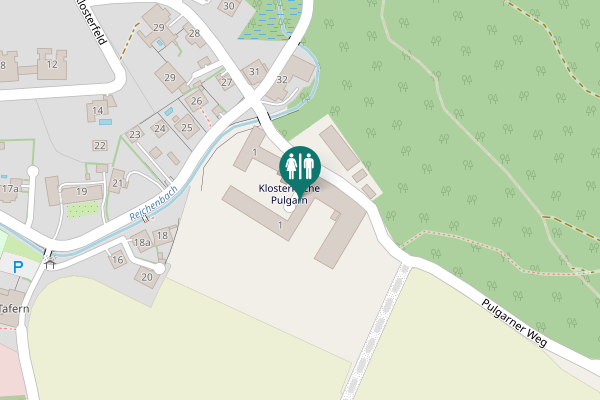 Map showing location of 1 Toilet