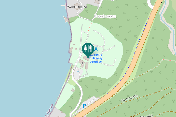Map showing location of 4 Toilet