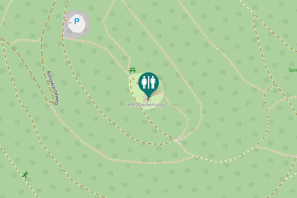 Map showing location of Ringwarteweg Toilet
