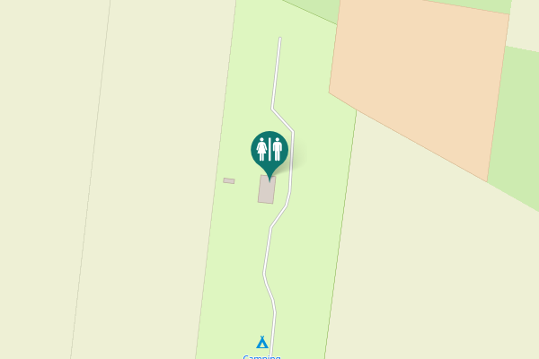 Map showing location of Sonnenhügel 1 Toilet