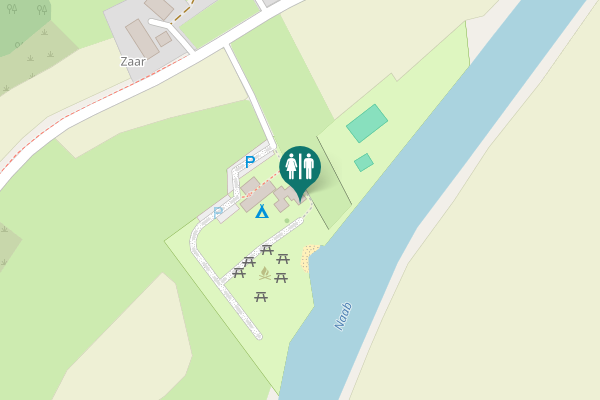 Map showing location of Kallmünz Toilet