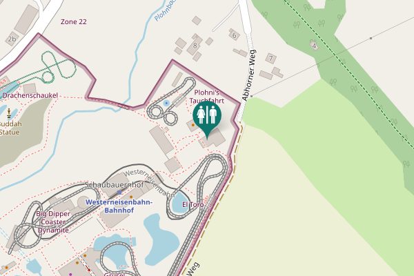 Map showing location of Rodewischer Straße 21 Toilet