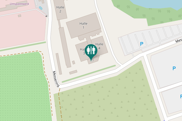 Map showing location of Messering 3 Toilet