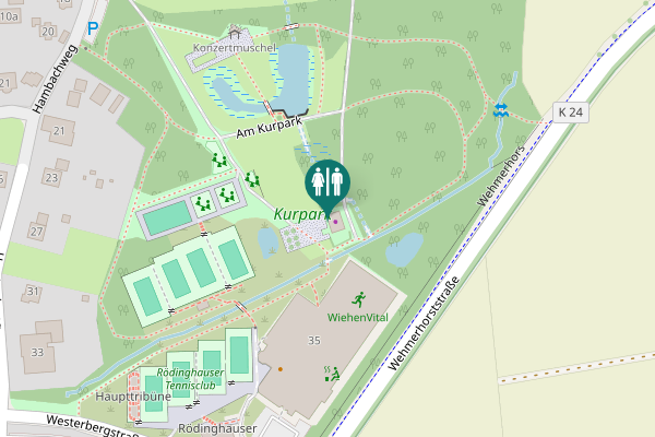 Map showing location of Zur Wehme 16 Toilet