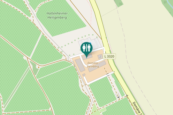 Map showing location of Domäne Steinberg 1 Toilet