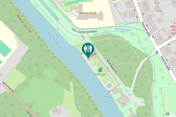 Map showing location of Mühlwörth 18 Toilet