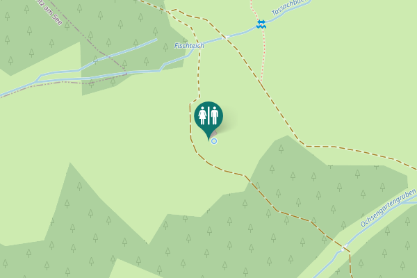Map showing location of Arriach Toilet