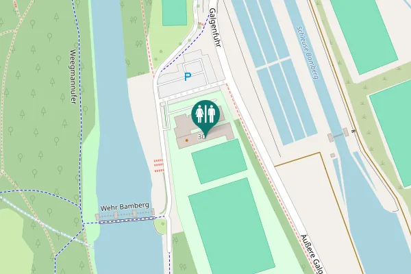 Map showing location of Galgenfuhr 30 Toilet