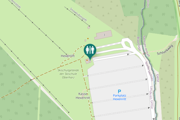Map showing location of Große Wurmbergstraße 4 Toilet
