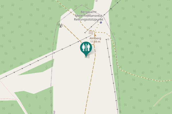 Map showing location of 11 Toilet