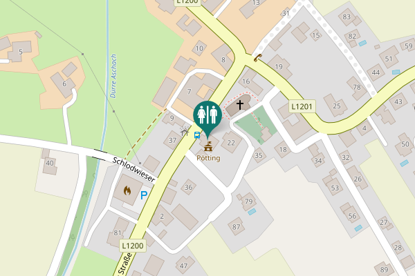 Map showing location of 55 Toilet