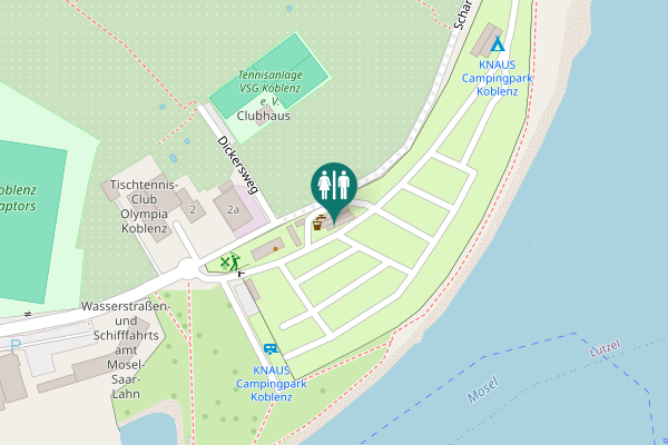 Map showing location of Schartwiesenweg 6 Toilet