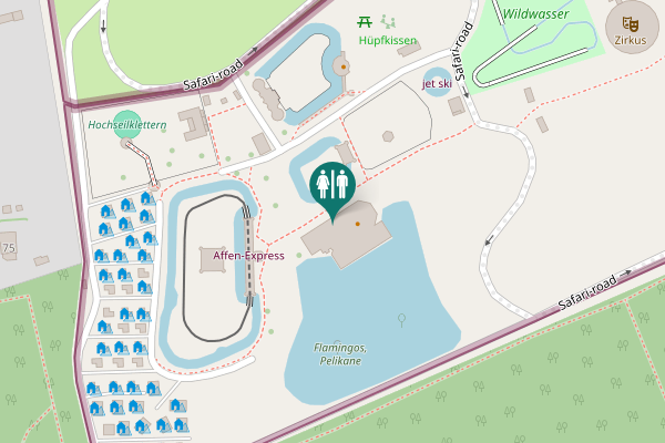 Map showing location of Mittweg 16 Toilet