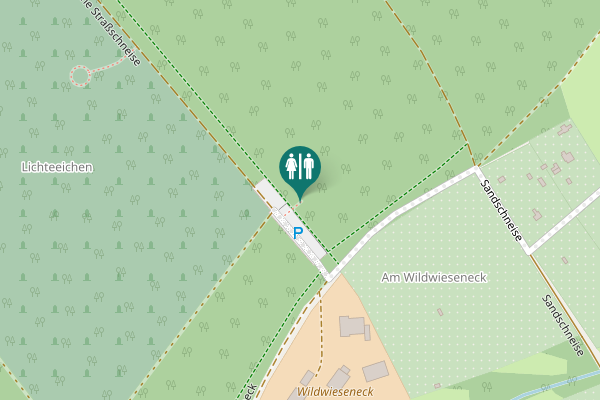 Map showing location of Steinerne Straßschneise Toilet