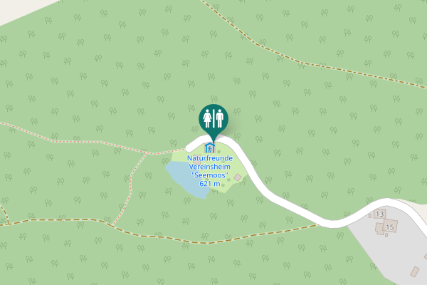 Map showing location of 16 Toilet