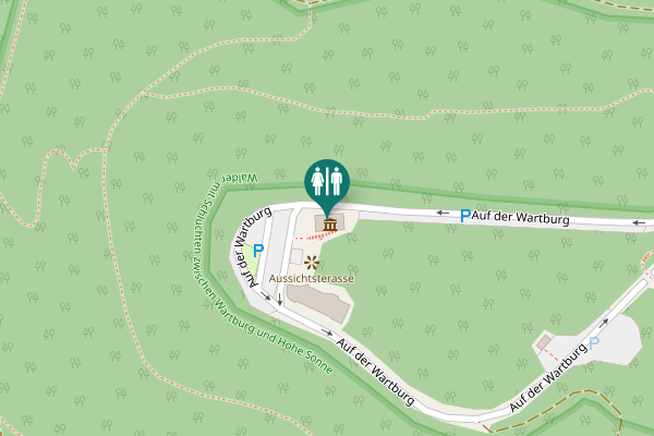 Map showing location of Auf der Wartburg 3 Toilet