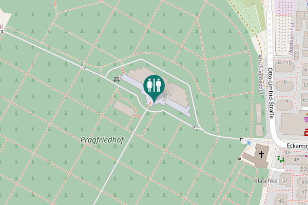 Map showing location of Eckartstraße 2 Toilet