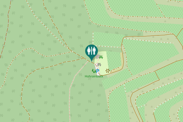 Map showing location of Tiefentalhof Toilet