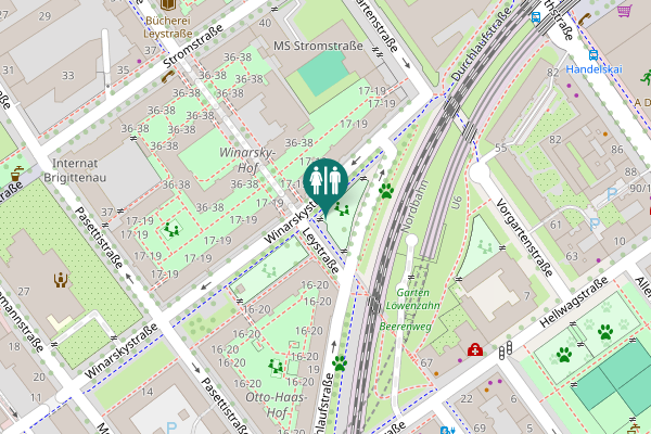 Map showing location of Toi Toi