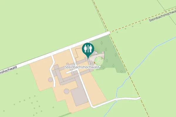 Map showing location of Steinbachshochwald 1 Toilet